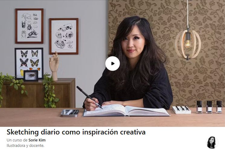 Sketching diario como inspiración creativa