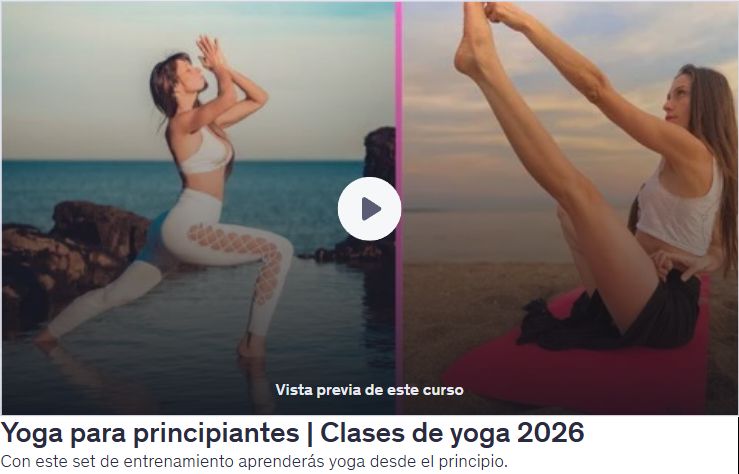 Yoga para principiantes | Clases de yoga 2026