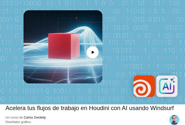 Acelera tus flujos de trabajo en Houdini con AI usando Windsurf