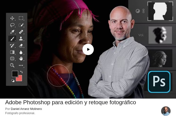 Adobe Photoshop para edición y retoque fotográfico