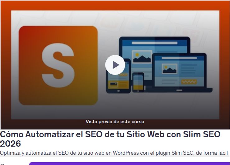 Cómo Automatizar el SEO de tu Sitio Web con Slim SEO