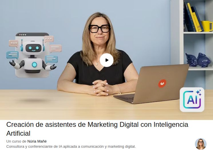 Creación de asistentes de Marketing Digital con Inteligencia Artificial