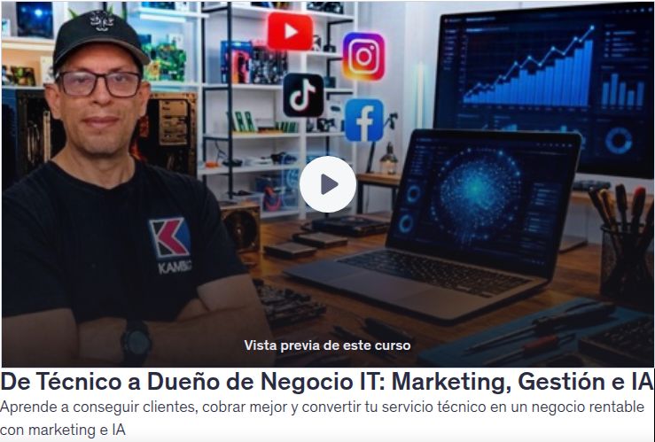 De Técnico a Dueño de Negocio IT: Marketing, Gestión e IA