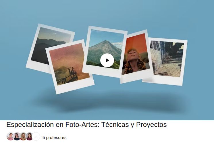 Especialización en Foto-Artes: Técnicas y Proyectos