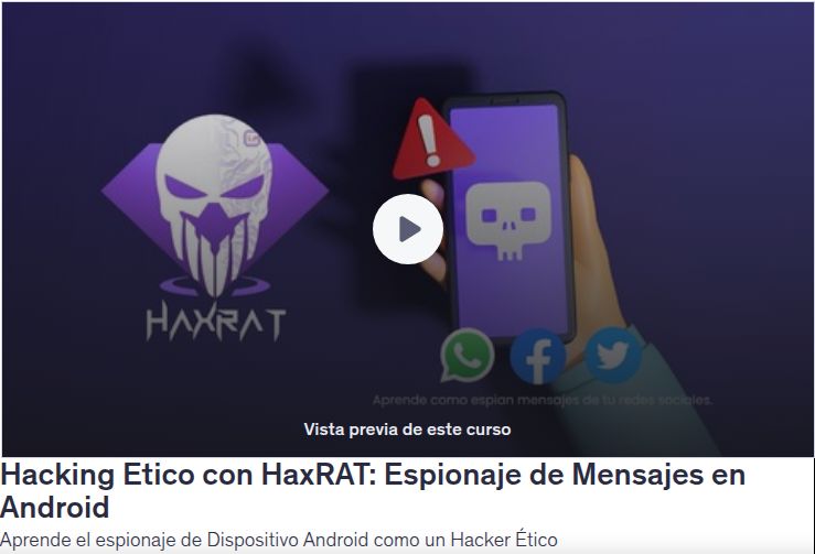 Hacking Etico con HaxRAT: Espionaje de Mensajes en Android