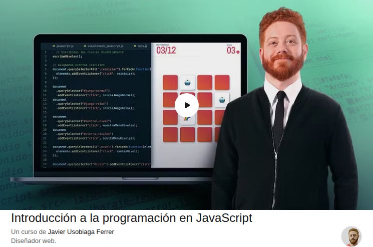 Introducción a la programación en JavaScript