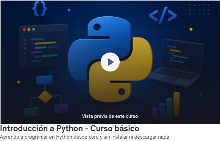 Introducción a Python - Curso básico