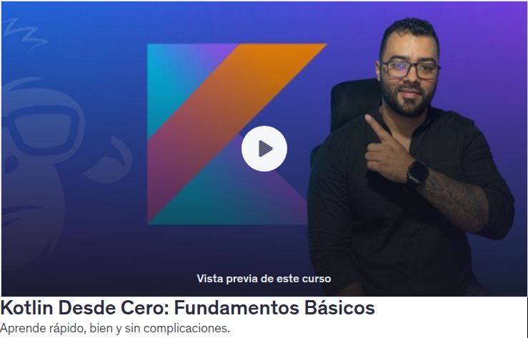 Kotlin Desde Cero: Fundamentos Básicos