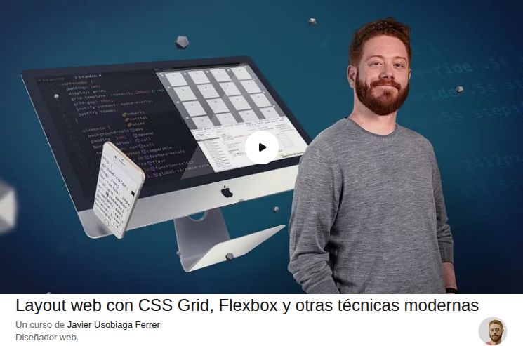 Layout web con CSS Grid, Flexbox y otras técnicas modernas