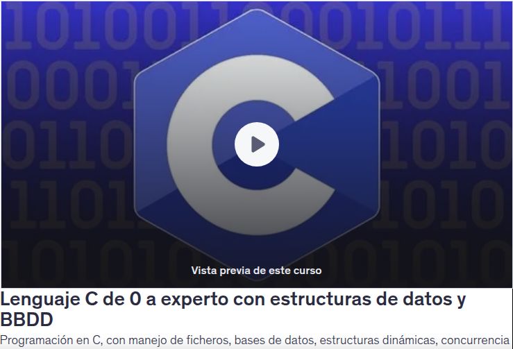 Lenguaje C de 0 a experto con estructuras de datos y BBDD