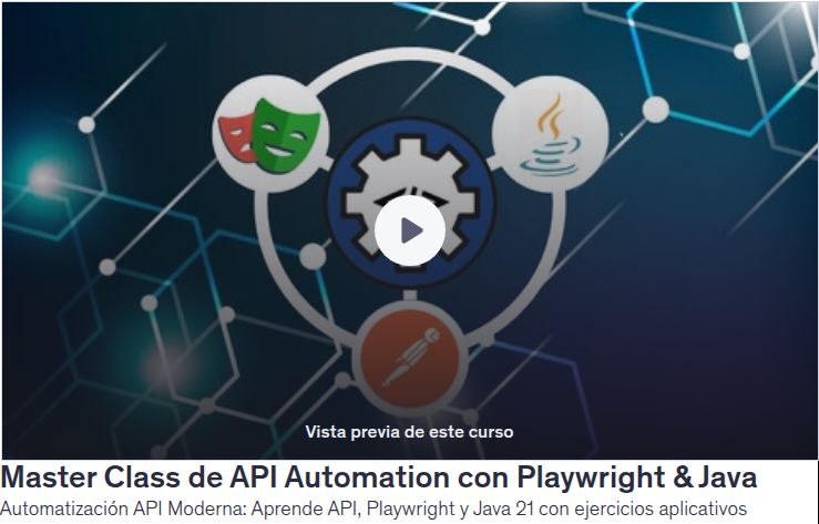 Master Class de API Automation con Playwright & Java