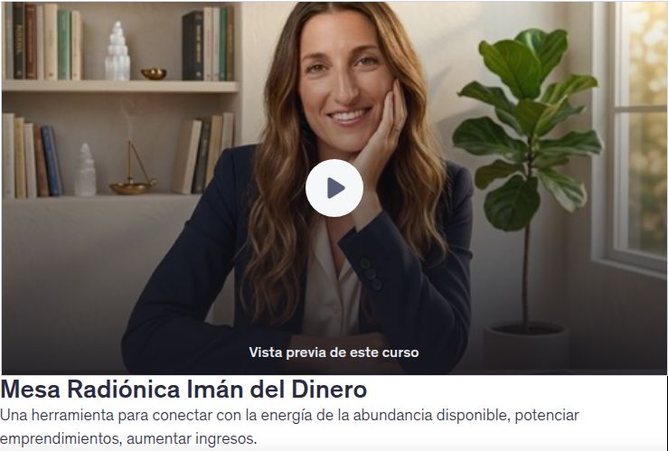 Mesa Radiónica Imán del Dinero