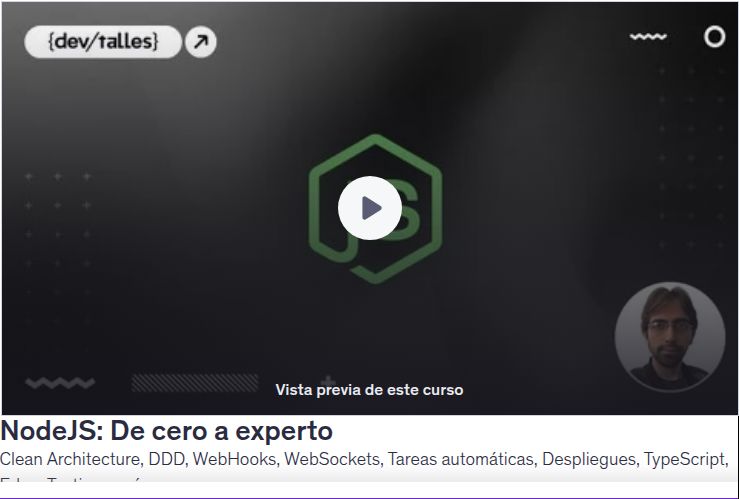 NodeJS: De cero a experto