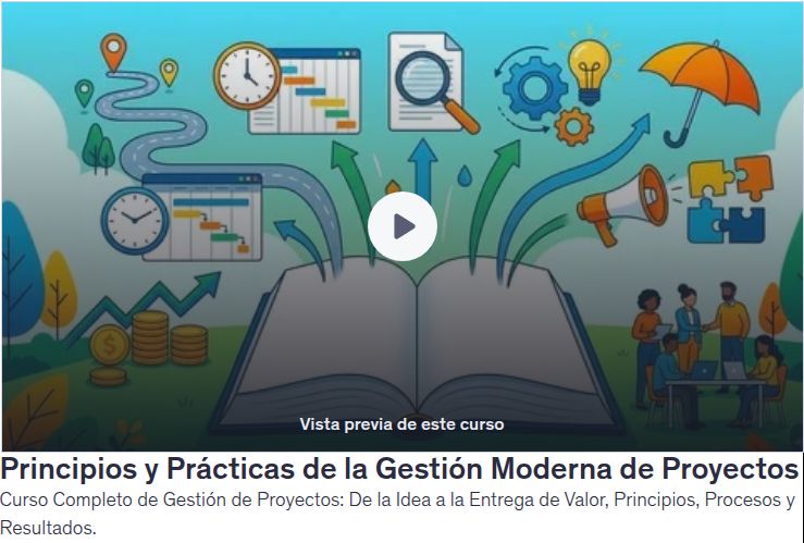 Principios y Prácticas de la Gestión Moderna de Proyectos