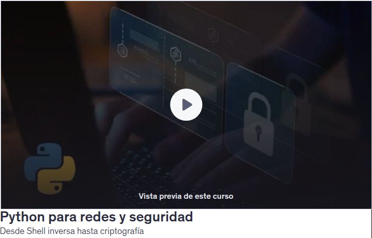 Python para redes y seguridad