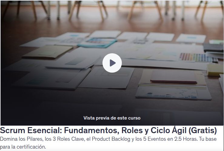 Scrum Esencial: Fundamentos, Roles y Ciclo Ágil (Gratis)