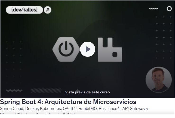 Spring Boot 4: Arquitectura de Microservicios