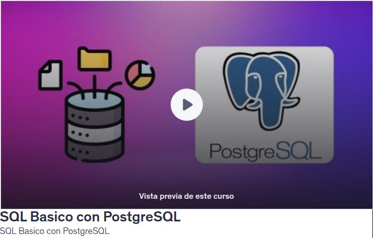 SQL Basico con PostgreSQL