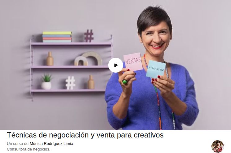 Técnicas de negociación y venta para creativos