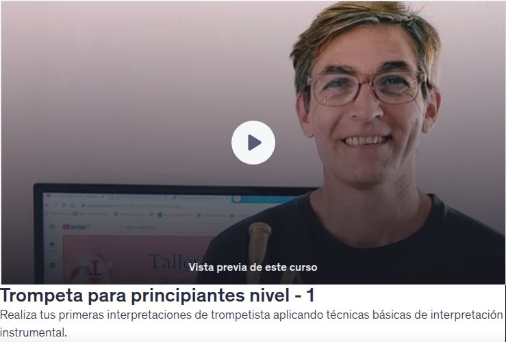 Trompeta para principiantes nivel - 1