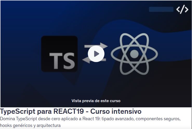 TypeScript para REACT19 - Curso intensivo