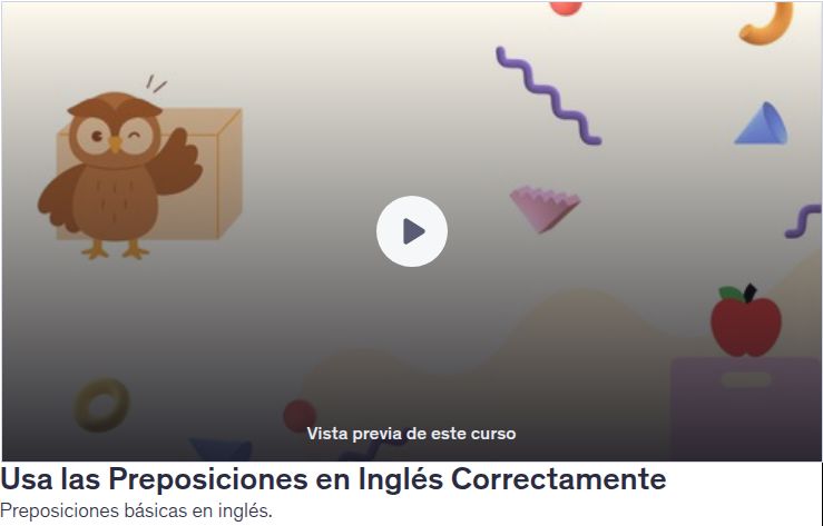 Usa las Preposiciones en Inglés Correctamente