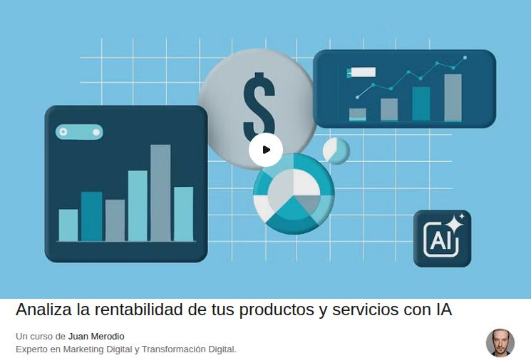 Analiza la rentabilidad de tus productos y servicios con IA