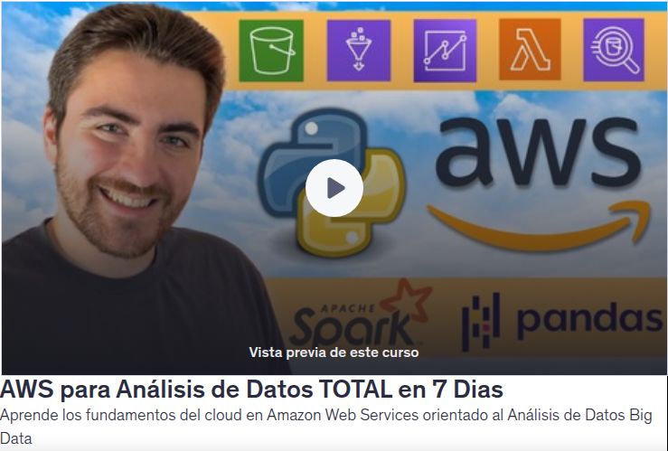 AWS para Análisis de Datos TOTAL en 7 Dias