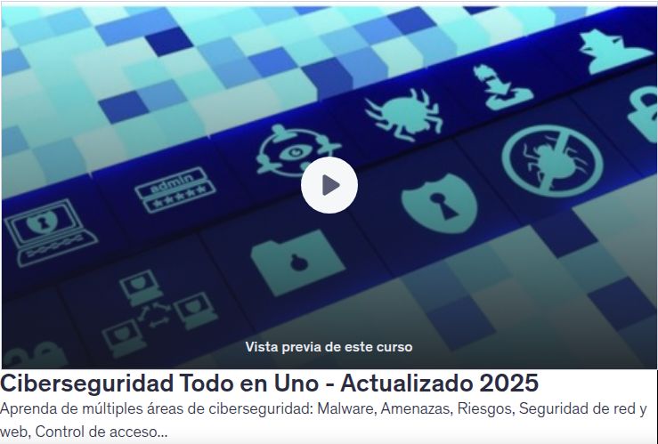 Ciberseguridad Todo en Uno - Actualizado 2025