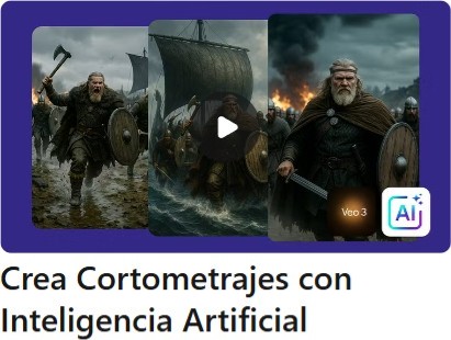 Crea Cortometrajes con Inteligencia Artificial