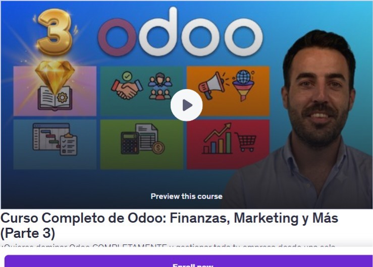 Curso Completo de Odoo: Finanzas, Marketing y Más (Parte 3)