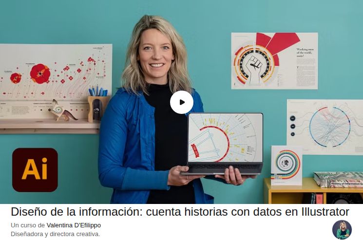 Diseño de la información: cuenta historias con datos en Illustrator
