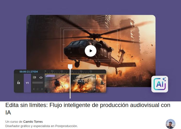 Edita sin límites: Flujo inteligente de producción audiovisual con IA