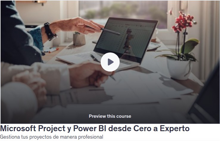 Microsoft Project y Power BI desde Cero a Experto