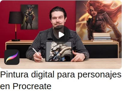 Pintura digital para personajes en Procreate