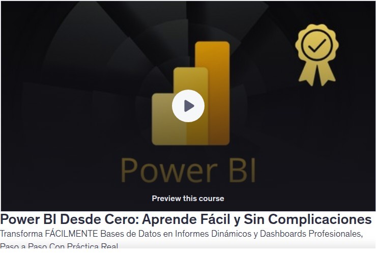 Power BI Desde Cero: Aprende Fácil y Sin Complicaciones