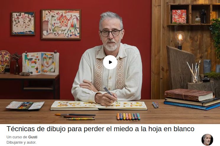 Técnicas de dibujo para perder el miedo a la hoja en blanco
