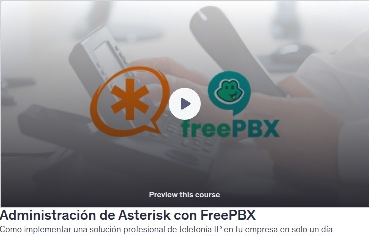 Administración de Asterisk con FreePBX