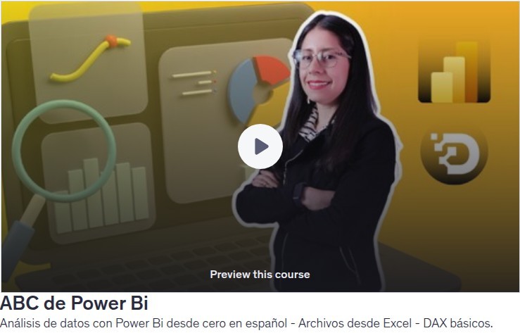 Análisis de datos con Power BI desde cero en español - Archivos desde Excel - DAX básicos