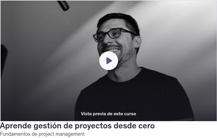 Aprende gestión de proyectos desde cero