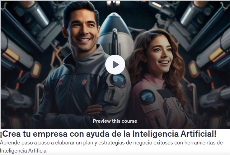 Crea tu empresa con ayuda de la Inteligencia Artificial