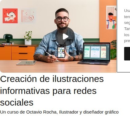 Creación de ilustraciones informativas para redes sociales