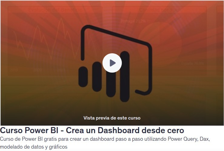 Curso Power BI - Crea un Dashboard desde cero