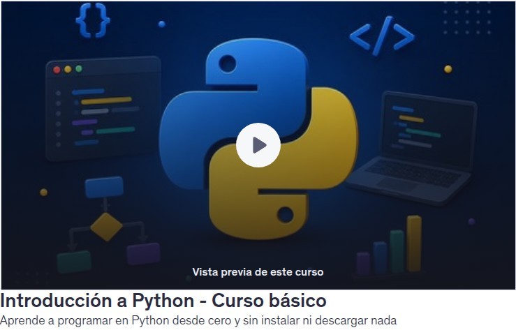 Introducción a Python - Curso básico