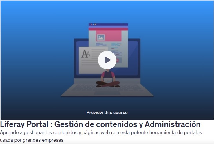 Liferay Portal : Gestión de contenidos y Administración