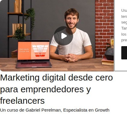 Marketing digital desde cero para emprendedores y freelancers