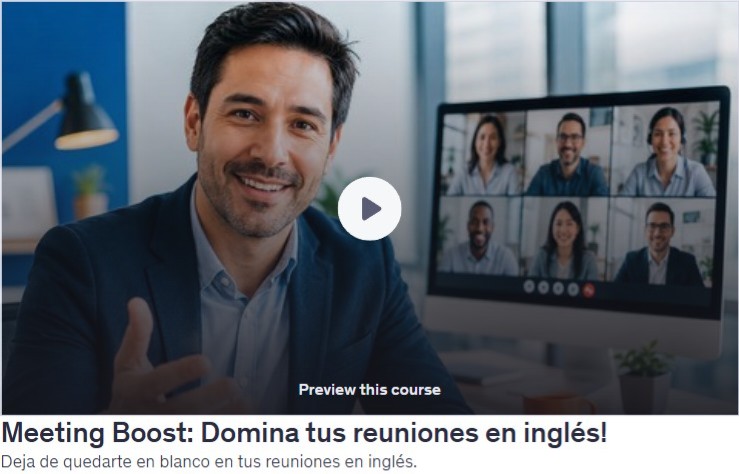 Meeting Boost: Domina tus reuniones en inglés!