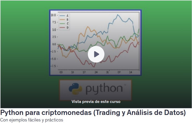 Python para criptomonedas (Trading y Análisis de Datos)