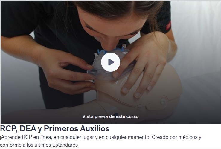 RCP, DEA y Primeros Auxilios