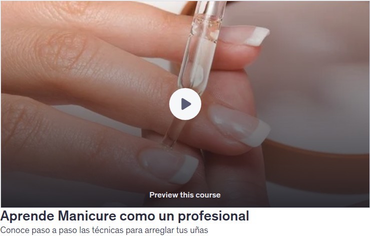 Aprende Manicure como un profesional
